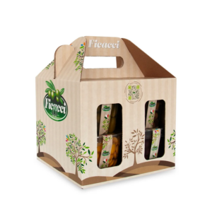 8 Confezioni di lupini e olive, Ficacci, in shopper regalo