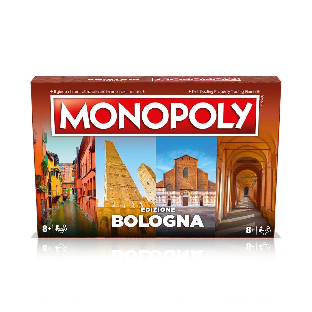 Monopoly Edizione Bologna, gioco da tavolo con le attrazioni bolognesi, supporta la fondazione ANT