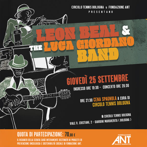 Biglietti Leon Beal and the Luca Giordano Band in concerto