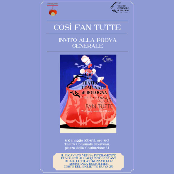 Opera così fan tutte, 22 maggio biglietti
