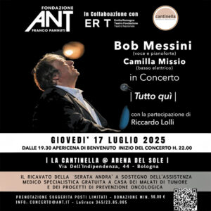Bob Messini in Concerto, 17 luglio biglietti