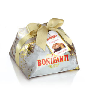 Panettone glassato con gocce di cioccolato 1kg - Bonifanti