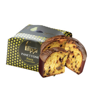 Panettone pere e cioccolato 1KG - Pasticceria Filippi