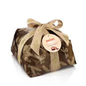 Panettone glassato con gocce di cioccolato 1kg - Bonifanti
