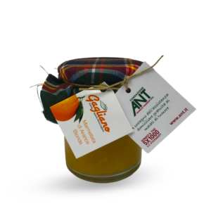 Vasetto di marmellata di arance bionde, 380gr