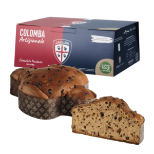 Colomba al cioccolato Cagliari calcio, 750gr