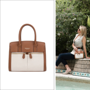 Borsa con doppi manici
