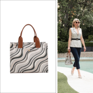 Borsa tote in tessuto