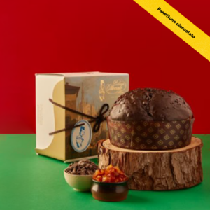 Panettone artigianale cioccolato, 750gr - Pasticceria Ottocento