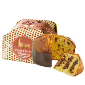 Panettone con Gianduia 1 kg - Pasticceria Filippi
