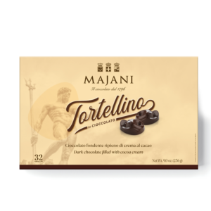 Scatola tortellini al cioccolato fondente gr. 256 Majani