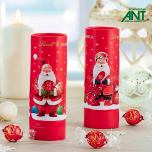 Tubo Lindt con cioccolattini assortiti, 75gr